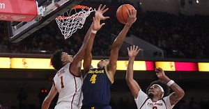 Michigan finishes strong, Danny Wolf leads the way in 85-74 win over USC