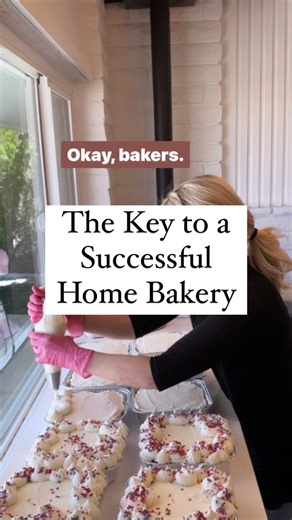I’ll tell you the truth...when I considered closing down my home bakery it was because of my own narrow-mindedness. I had fluctuated between two extremes and neither was pretty...either zero orders or spending 18 hours per day baking to fulfill demand I thought the only way to earn money with a home bakery was to bake endlessly and I didn’t realize just how many other POSSIBILITIES there were to consider. I finally began to realize that every challenge/struggle was a push for me to improve my bu