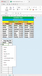 Combine data like Pro using VSTACK function in excel | Time to Office