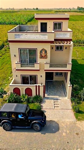 🔥 3 मंजिला Modern Luxury House | Dream Home Tour 🏡