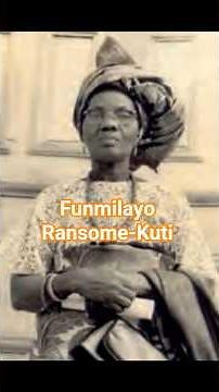 Funmilayo Ransome-Kuti: Nigeria’s Fearless Mother of Resistance 👑