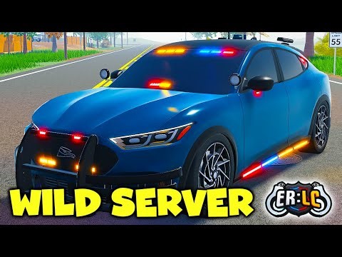 Absolute CHAOS In RP Server | ERLC RP