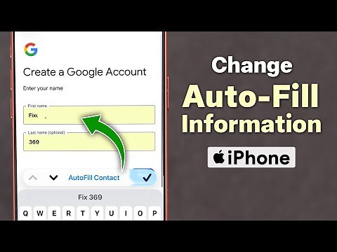 How to Edit Autofill Info on iPhone | Update Saved Emails & Addresses!