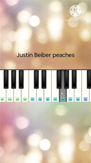 peaches piano cover | justin bieber peaches piano tutorial | peaches piano justin bieber #piano