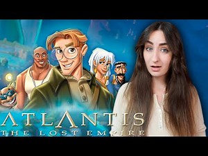 OH MY **ATLANTIS THE LOST EMPIRE** IS REALLY GOOD! First Time Watching (Movie Reaction & Commentary)