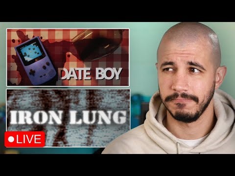 FINALLY PLAYING IRON LUNG + RANDOM STEAM GAMES