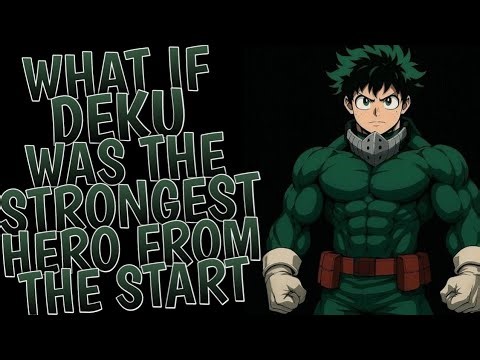 What If Deku Was the Strongest Hero from the Start l Part 1