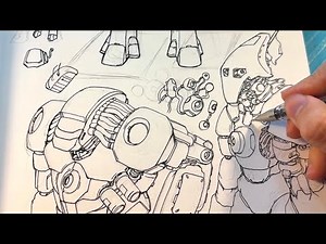 Robots Made Easy: 7 Hacks for Drawing Insane Mech Designs!
