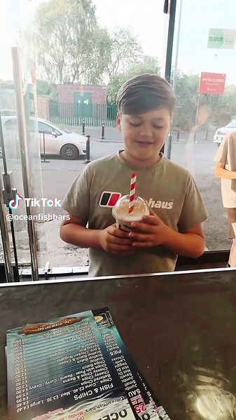 Indulge in Our Nutella Milkshake at Ocean Fish Bar