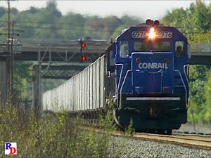 45K views · 2.6K reactions | Four Conrail trains roll through Lyons, New York at a decent pace. From the Pentrex show "Conrail Hot Spots - East" https://rfd.video/CRHSEast | Railfan Depot | Facebook