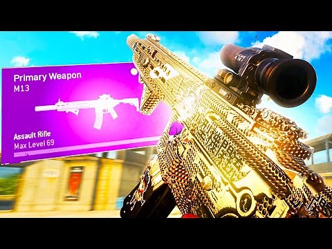 my NO RECOIL M13 is META in WARZONE! (Best M13 Class Setup)
