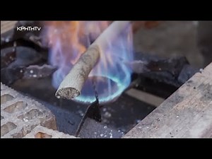 How to make a handmade Walking stick | Traditional Greek cane from Crete island.