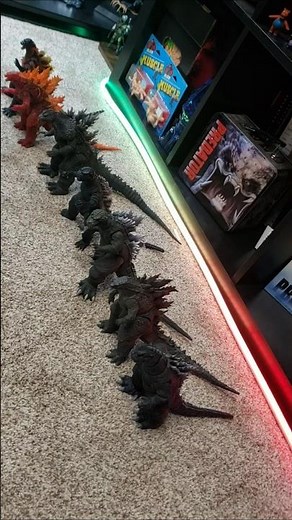 NECA Godzilla Loose Collection Haul!!