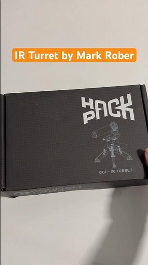 Unboxing CrunchLabs Hack Pack IR Turret by Mark Rober—Part 1: The Reveal! ‪@MarkRober‬ ‪@CrunchLabs‬