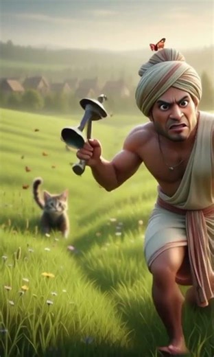 Gareeb Billi, Khet aur Ghanti — Ek Dil Chhoo Lene Wali Kahani” || Cartoon kids