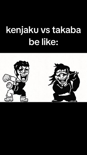 Kenjaku vs Takaba Animation Memes