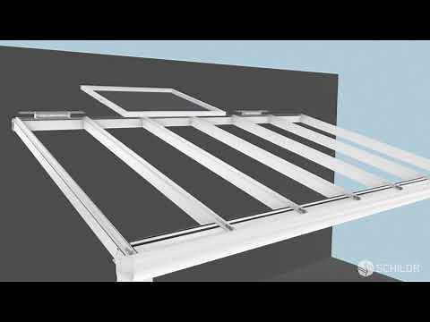 DIY | SCHILDR | Model: DYNAMIC | Retractable Remote-Controlled Sunroom - Installation Guide