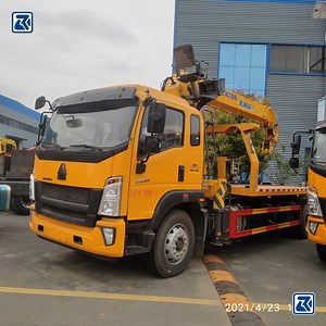 4X2 Wrecker Roll Back Body Sliding Recovery Flatbed Tow Truck Engineering-Construction-Machinery