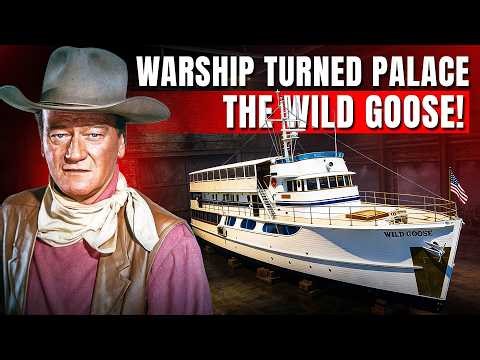 Inside the Most Exclusive Yacht in Hollywood History | John Wayne's Wild Goose