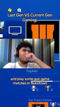 Last Gen VS Current Gen Gaming 💀 #lastgen #ps4 #currentgen #ps5 #skit