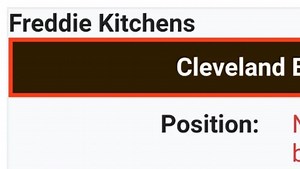 Somebody Made a Hilarious Edit to Browns Head Coach Freddie Kitchens' Wikipedia Page (PIC)