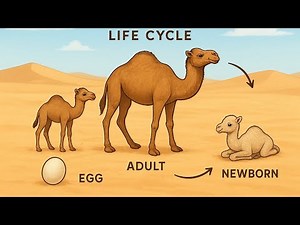 Camel Life Cycle Explained | Desert Animal Facts for Kids & Students