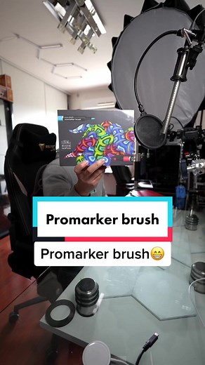 Set de 48 Feutres Alcool Promarker Brush pour Dessin