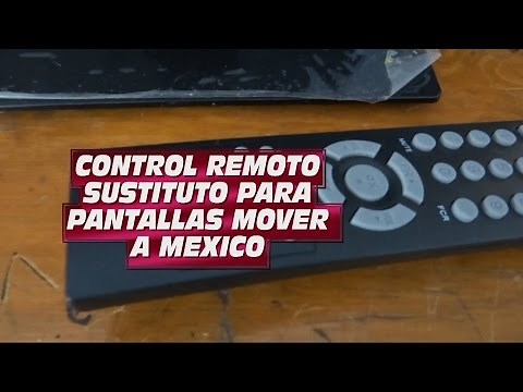 CONTROL REMOTO SUSTITUTO PARA PANTALLAS MOVER A MEXICO