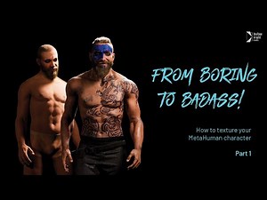 How to texture your MetaHuman character | Part 1: Model preparation for texturing