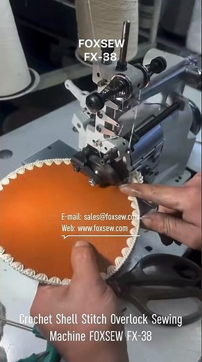 Roller Crochet Shell Stitch Overlock Sewing Machine