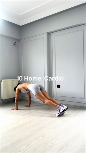 10 Cardio Exercises to Burn Fat at Home (No Equipment!) Want to burn fat at home without any equipment? 🔥 Here are 10 powerful cardio moves you can do anywhere! Consistency is more important than perfection. Start with 20 minutes, push yourself, and repeat 3–4 times a week. Your body will change. Your mindset will change. Save this workout and try it today 💪 #homeworkout #cardio #fatburn #burnfat #fitnessmotivation