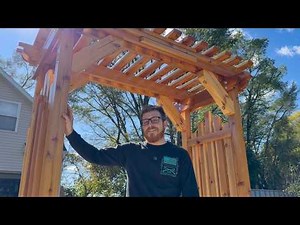 Cedar Wedding Arbor - Step-by-Step