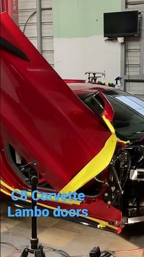 C8 corvette lambo doors