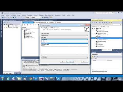 How to create and deploy an olap cube