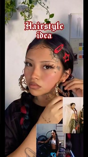 ✨Traditional Mexican Hairstyle Tut✨🇲🇽❤️#baddie #mexican #latina #hairstyleideas #icemelts