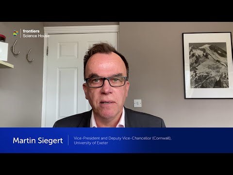 Frontiers Science House | An exclusive interview with Martin Siegert