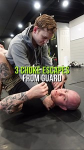 How to escape a choke hold when on the ground 👇🏻 Be sure to follow for daily self defense tips & techniques. Stay safe 🤙🏻 #selfdefense #training #bjj #selfdefenseforwomen #selfdefensetraining #fighting #mma | Stay Safe Martial Arts