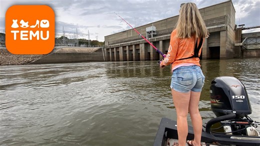 Spillway monsters caught using world’s cheapest gear