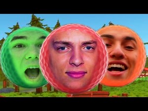 WE ARE GOLF BALLS!? (Golf with Friends)