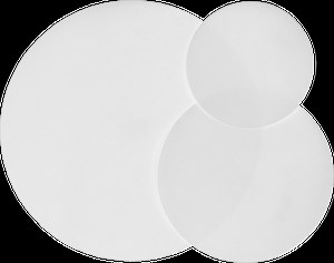 Filter paper circles, MN 615, Qualitative, Medium, (22 s), Smooth