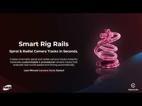 Smart Rig Rails - Procedural Cinematic Camera Tracks for Unreal Engine