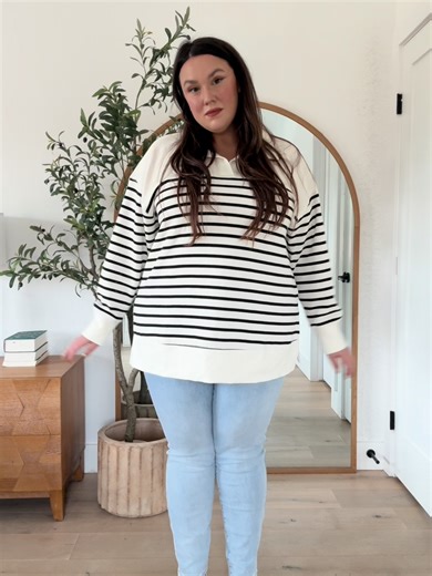 “Smarty pants” has a whole new meaning with the Genius Jeans. 🤓👖 @miaomalley #curvyfashion #curvydenim #plussizefashion #plussizedenim