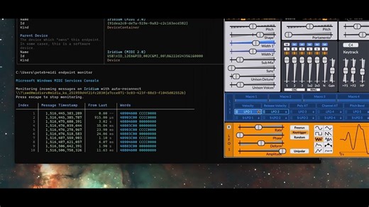Windows MIDI 服务中的多客户端 WinMM 和 MIDI 2.0