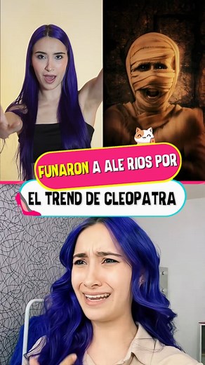 Las Muñecas on Instagram: "Porque están funando a Ale Ríos por el trend de Cleopatra"