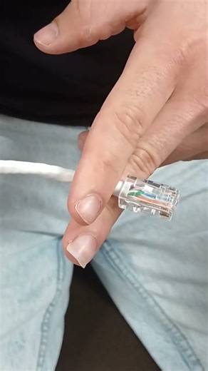 conector rj45 con cable UTP