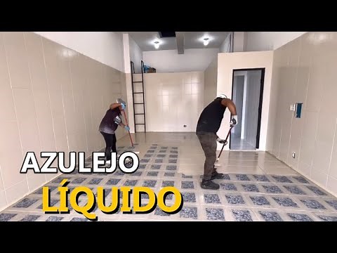 (VOCÊS CONHECEM) AZULEJO LÍQUIDO VEJA O QUE É E COMO APLICAR