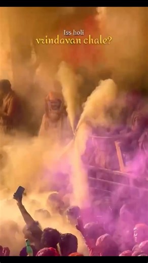 Vrindavan Holi Reels Template | Happy Holi 2026 | Holi Hai | Happy Holi VN Code Template | Holi Hai