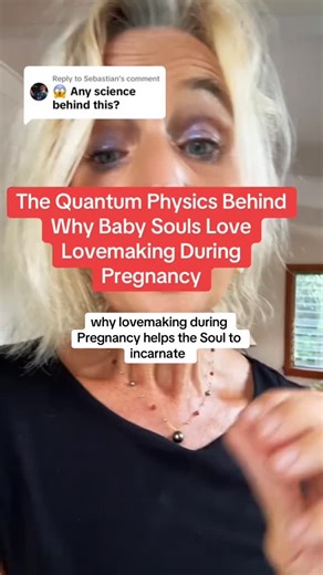 Christel Janssen on Instagram: "Why lovemaking during pregnancy helps a soul to incarnate… Because the soul enters through the open places. When you make love during pregnancy, your body becomes a luminous corridor — the jaw, the pelvis, the heart, all soften at the same time. The baby feels this. They feel the field between you and your partner widen, they feel the safety, the warmth, the coherence. Souls don’t incarnate through biology alone — they incarnate through attunement. Lovemaking crea