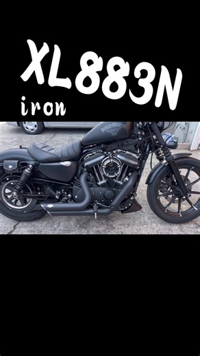 バンス管に決めた！スポーツスター883の魅力