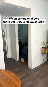 When someone shows up unexpectedly 🫣 | Sara L